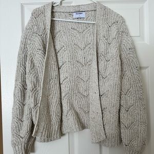 Old Navy Oatmeal Cardigan